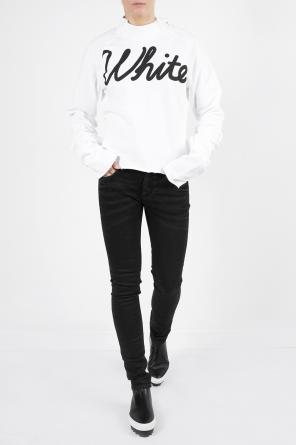 Zwężane jeansy z wyszytym wzorem, zdjęcie 2 Zwężane jeansy z wyszytym wzorem od Off White